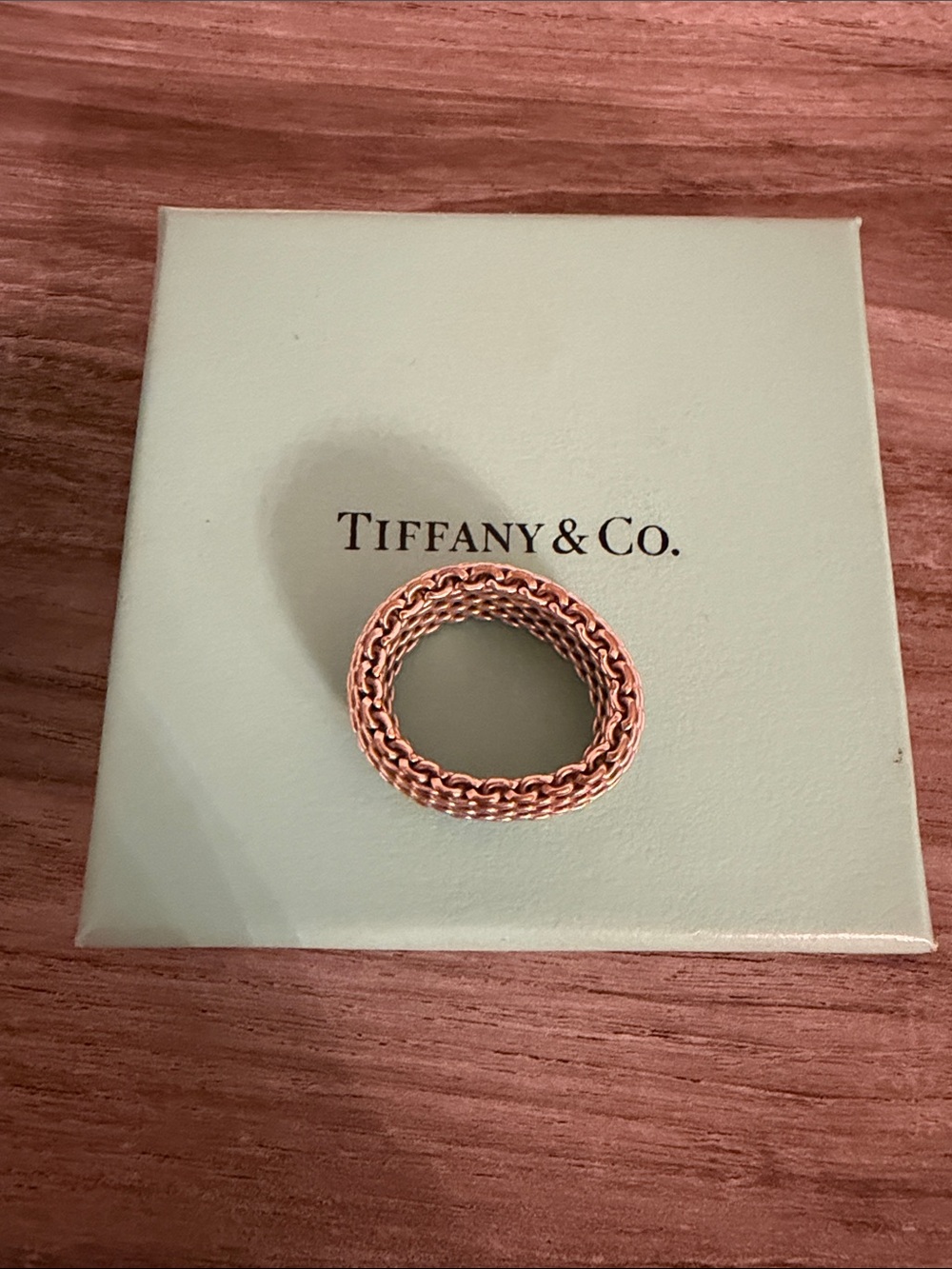 Tiffany & Co. Rose Gold Braided Band